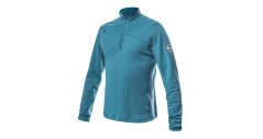 Sensor Merino Upper pánská mikina, krátký zip, Mint