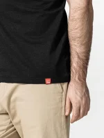 Pánske čierne merino tričko CityZen CORO s antibakteriálnou úpravou