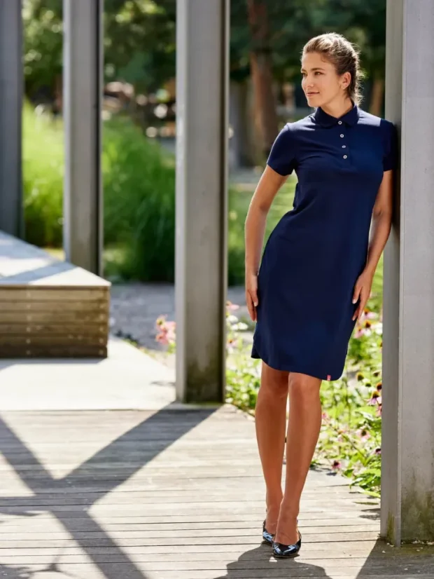 Cityzen Pully košilové šaty navy