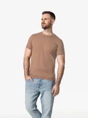 CityZen Davos pánske tričko slim fit pralinkové