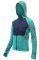 Sensor Coolmax Thermo dámská bunda s kapucí sea green/deep blue