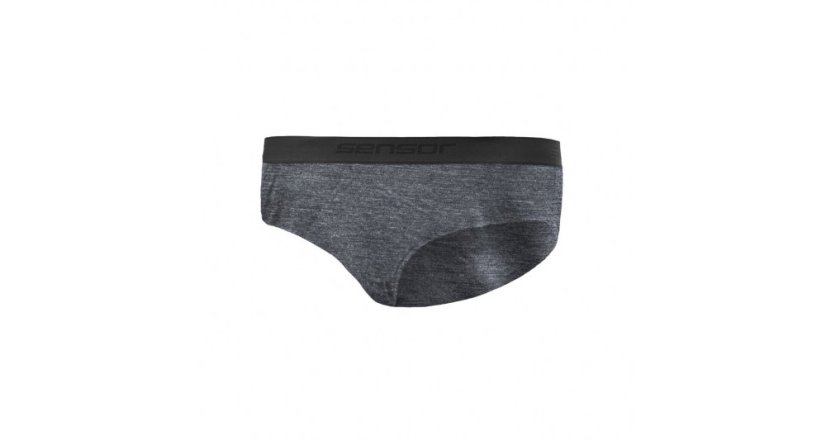 Sensor Merino Lite – dámské kalhotky, anthracite gray