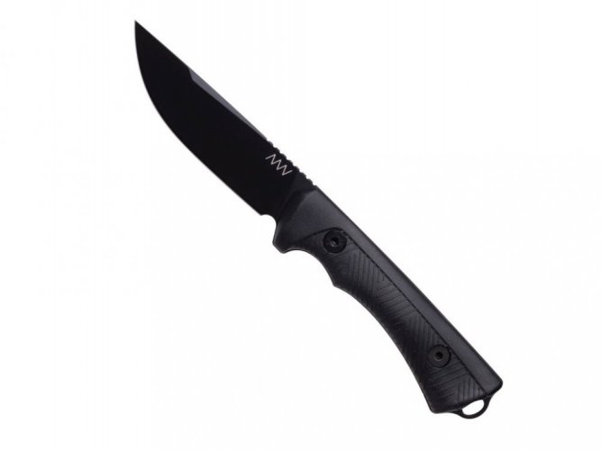ANV Knives pevný nůž P200 černá cerakote, GRNPU, kydexové pouzdro
