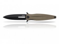 ANV Knives zavírací nůž Z400 DLC, linerlock, G-10 olivová