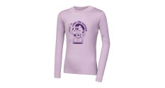 Sensor Merino DF Planet dětské triko dl.rukáv mystic violet