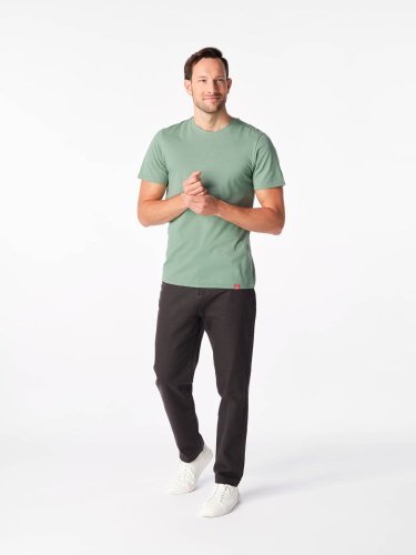 CityZen Agen, pánske tričko slim fit, pastelovo zelené