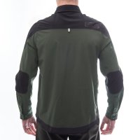 FRESH TRASH MEN´S, Rider long sleeve shirt olive green/black