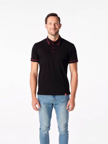 CityZen Massy pánská polokošile, černá