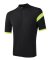 Sensor Coolmax classic pánský dres celozip krátký rukáv True black