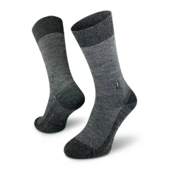 Northman Skagen Merino společenské ponožky, světle šedé