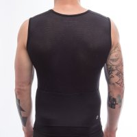 FRESH TRASH MEN´S, Convert jersey no sleeve true black
