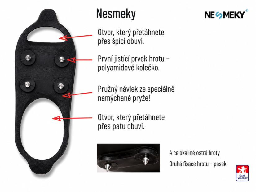Nesmeky Turistické Dámské vel. 35-41