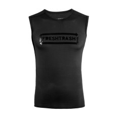 FRESH TRASH MEN´S, Convert jersey no sleeve true black
