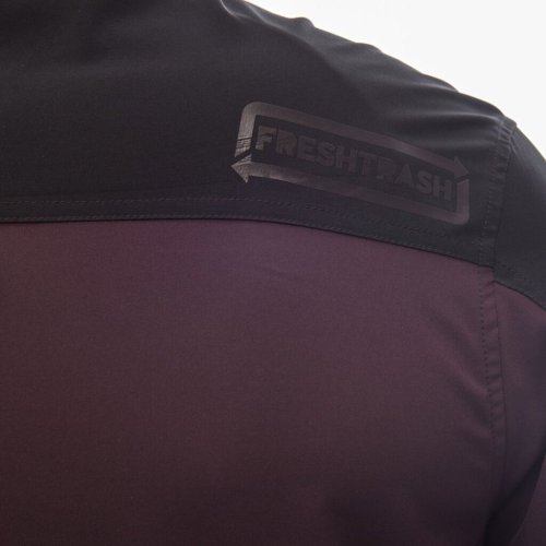 FRESH TRASH MEN´S, Rider long sleeve shirt wine red/black