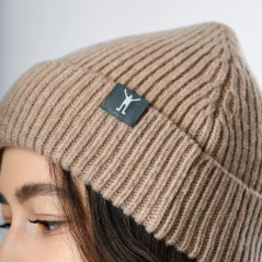 Northman Beanie Merino 1:1, čepice, žebro béžová  uni
