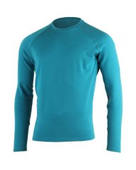 Lasting WITY pánská merino mikina / svetr světle modrá