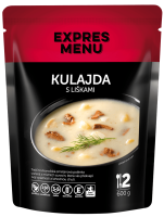 Expres menu Polévka kulajda s liškami - 2 porce, 600g