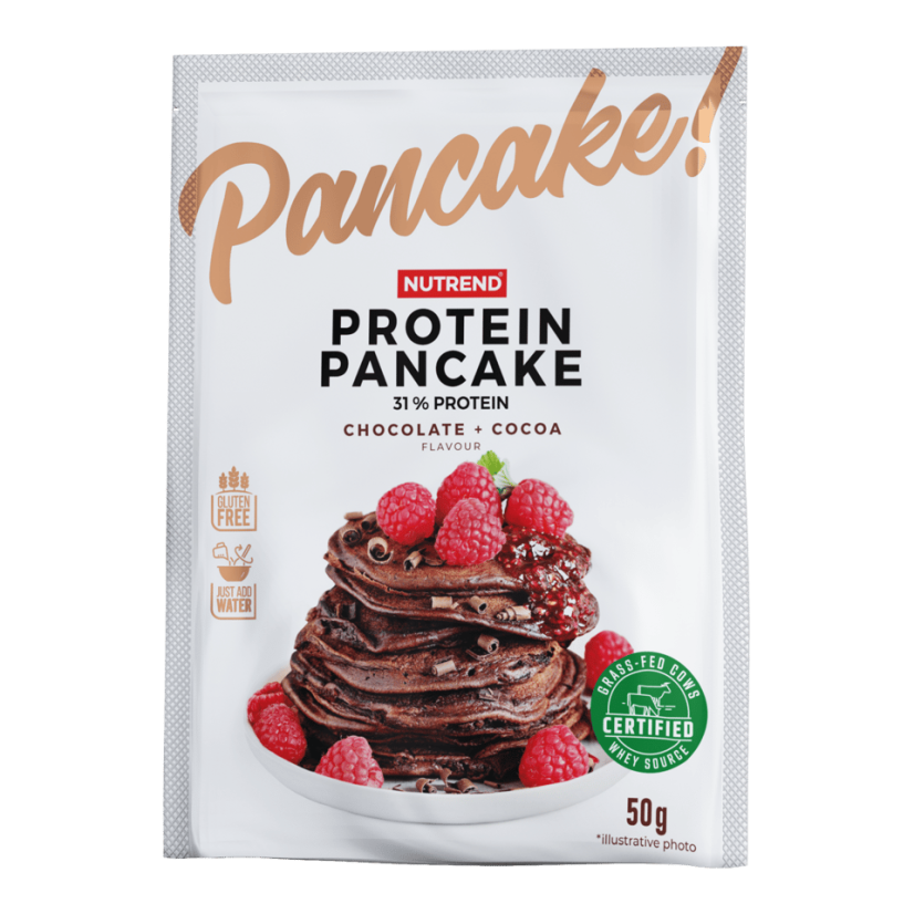 Nutrend Protein Pancake, čokoláda/kakao 50g