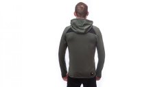 Sensor Coolmax Thermo pánská bunda s kapucí olive green/černá
