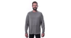 Sensor Merino Upper Traveller pánska mikina-, Sivá
