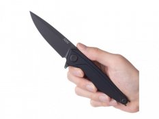 ANV Knives zavírací nůž Z300 DLC, linerlock dural černý