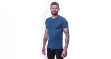 Sensor Merino Air pánské triko krátký rukáv, riviera blue
