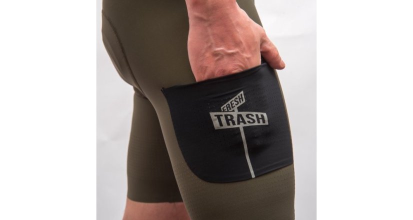 FT MEN'S, Signature bib shorts evo, olive green
