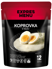 Expres menu Koprovka s vejci - 2porce,  600g