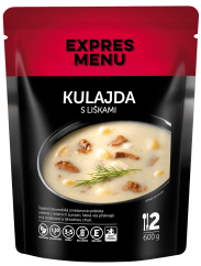 Expres menu Polévka kulajda s liškami - 2 porce, 600g