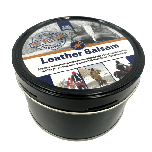 Siga krém na membránové boty Active Outdoor leather balsam černý 250 g
