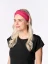 CityZen Čelenka turbanová malinová