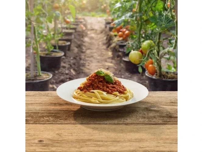 Expres Menu Boloňská omáčka s tempehom – 2 porcie, 600 g