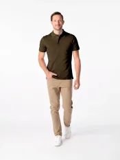 CityZen Dax pánska polokošeľa - Dark Khaki