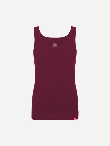 CityZen Celle Dámske tielko s elastanom, bordó