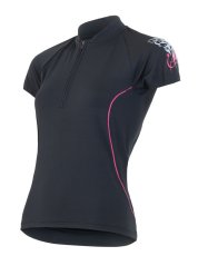 Sensor Cyklo Entry dámský dres krátký rukáv černý