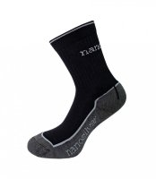 Nanosilver Sportovní termo ponožky se stříbrem bíla, černá