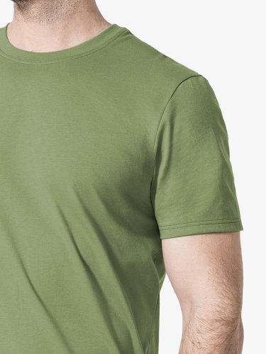 CityZen Agen pánske bavlnené tričko, svetlá khaki