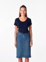 CityZen Breda dámske bavlnené tričko, navy