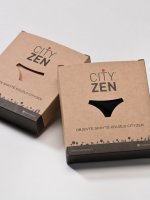 CityZen dámské antibakteriální kalhotky, černé