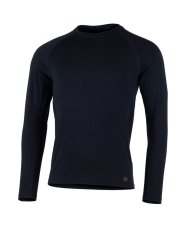 Lasting ATAR pánske merino tričko dl. rukáv tm. modrá