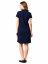 Cityzen Pully košilové šaty navy