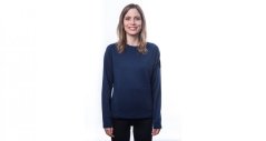 Sensor Merino Upper Traveller dámská mikina, deep blue