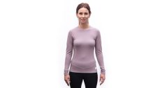 Sensor Merino Double face dámské tričko s dlouhým rukávem, mystic violet