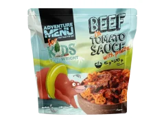 AdventureMenu Lightweight KIDS - Hovězí v rajské omáčce s těstovinami 82g