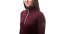 Sensor Merino Upper dámská mikina, krátký zip, Port red