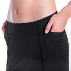 Sensor Merino Active Dámská sukně s kapsami Černá