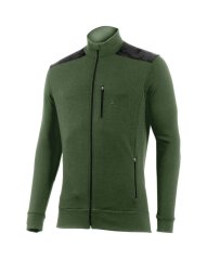 Lasting HUBERT pánská merino mikina zelená