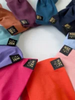 CityZen Čelenka turbanová malinová