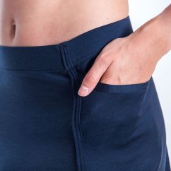 Sensor Merino Active Dámská sukně s kapsami Deep blue