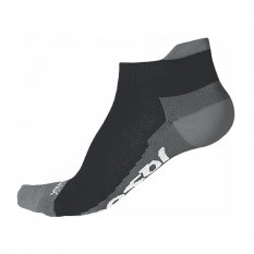 Sensor Sportovní ponožky Race Coolmax Invisible černá/šedá